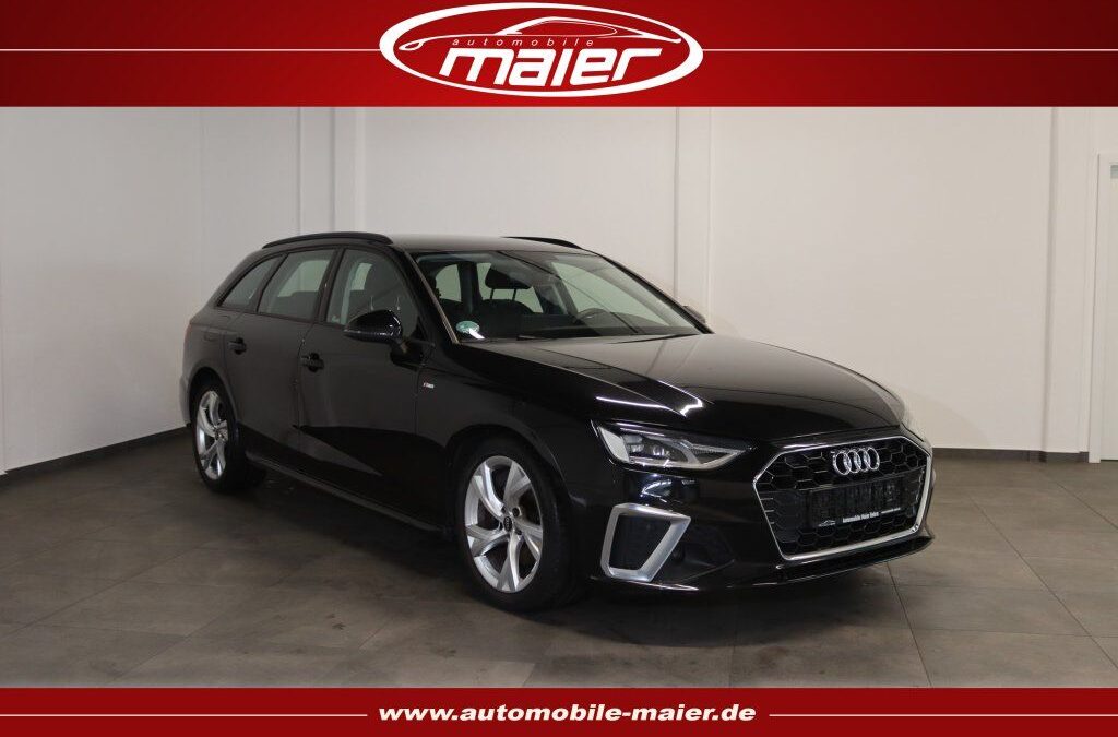 Audi A4 Av. 35 TDI S line-Navi-LED-Massage-ACC-Totw.-
