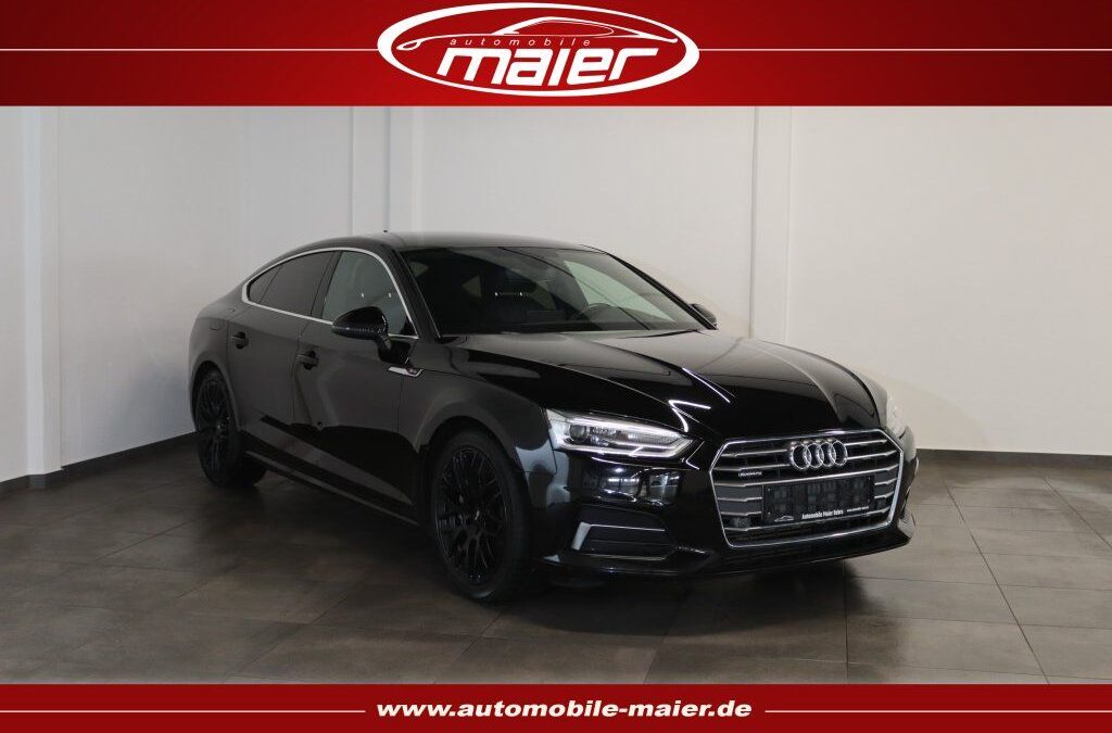Audi A5 2.0 quattro S line-Navi-Xenon-HUD-SHZ-PDC-MFL