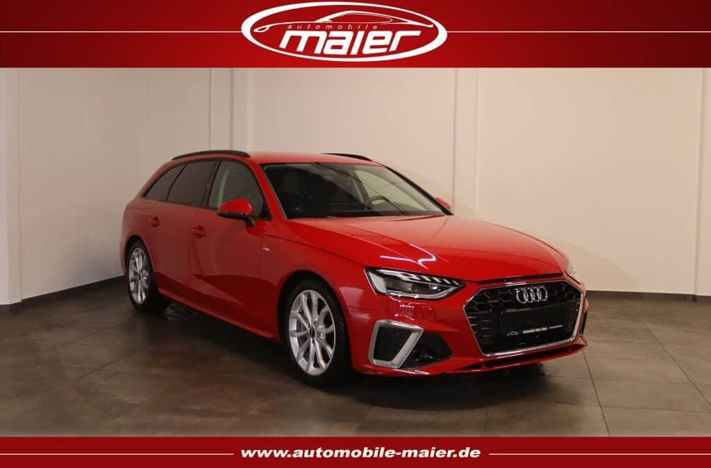Audi A4 Av. 40 TFSI quattro S line-STDHZ-LED-VIRTUAL-