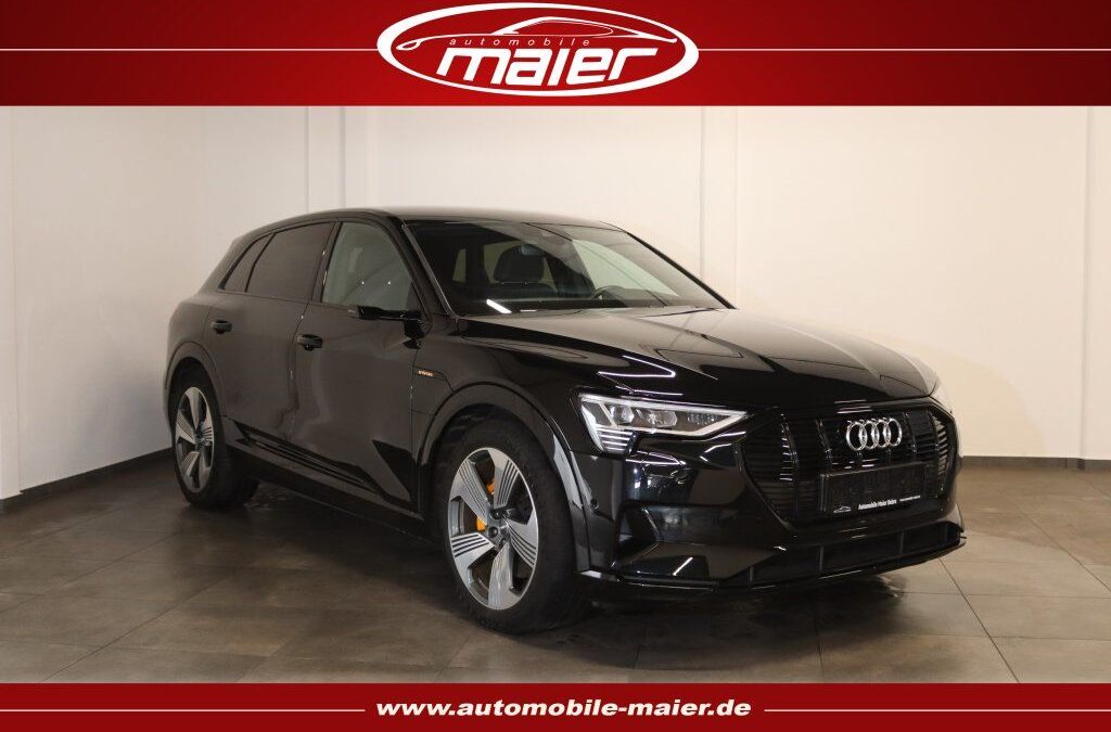 Audi e-tron 55 quattro S line-HUD-B&O-MATRIX-ACC-TV-