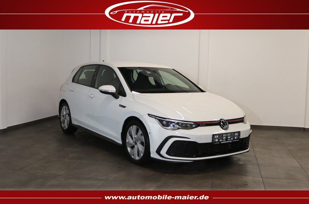 Volkswagen Golf VIII GTI DSG-Navi-LED-ACC-AHK-Apps-