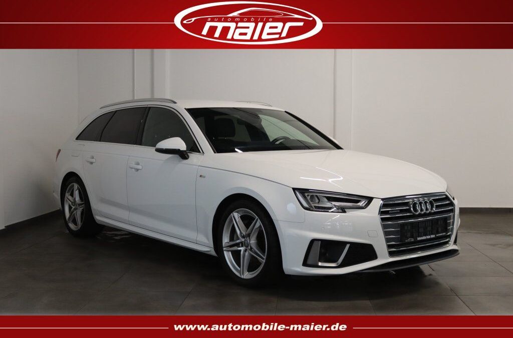 Audi A4 Av. 40 TDI qu. S line-Virt.-Navi-KAM-ACC-LED-