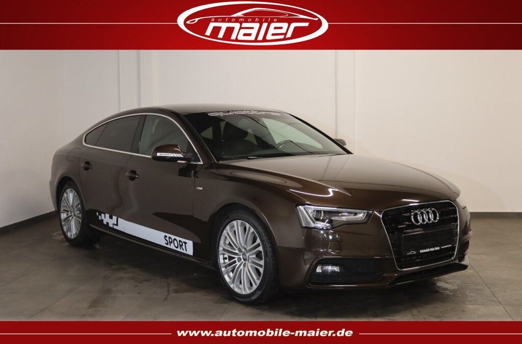 Audi A5 2.0 TDI Sportback quattro S line-Bi-Xenon-B&O