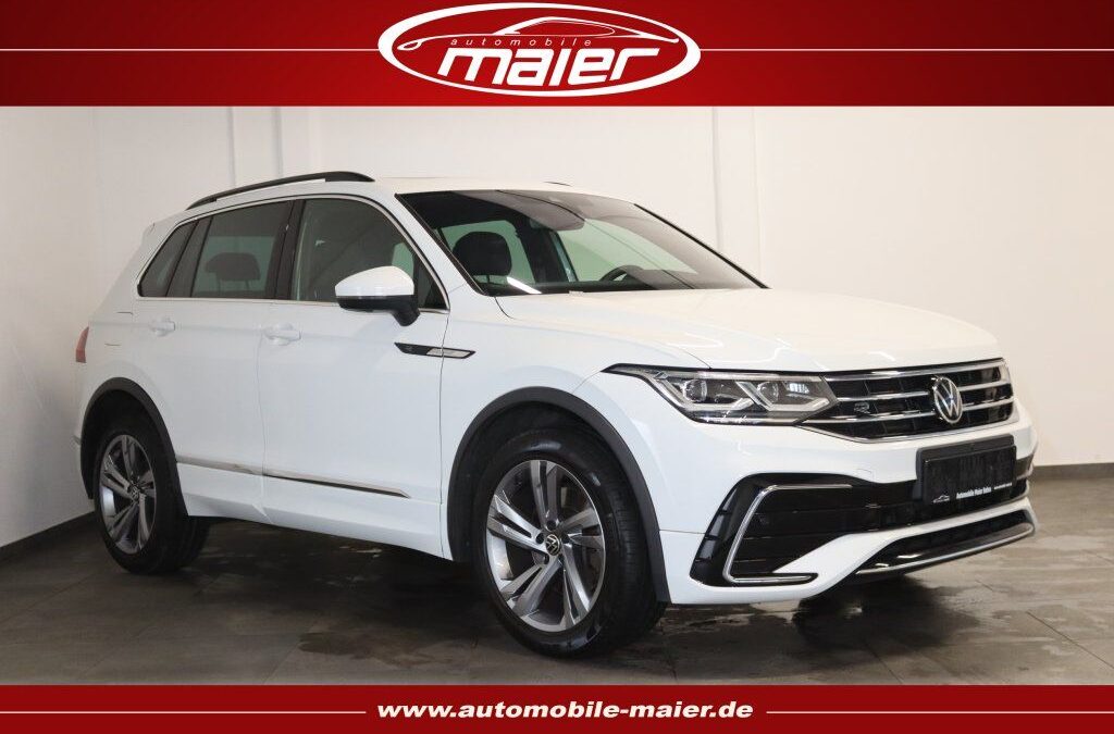 Volkswagen Tiguan 2.0 TDI R-Line 4M-Virt.-Pano-360°-LED-HUD