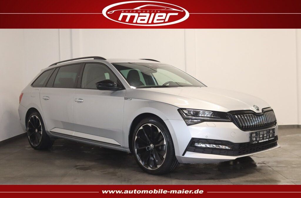 Skoda Superb SportLine iV-Canton-NAV-STDHZ-KAM-LED-AHK