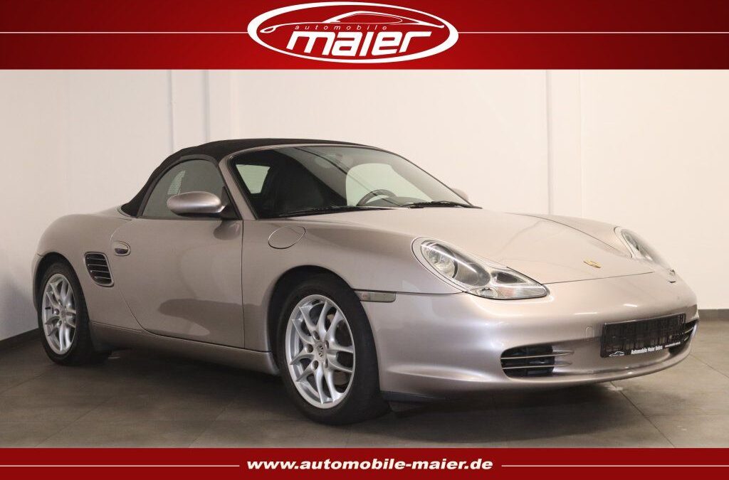 Porsche Boxster 2.7 Cabrio-Xenon-Navi-Leder-Klimaa.-SHZ-