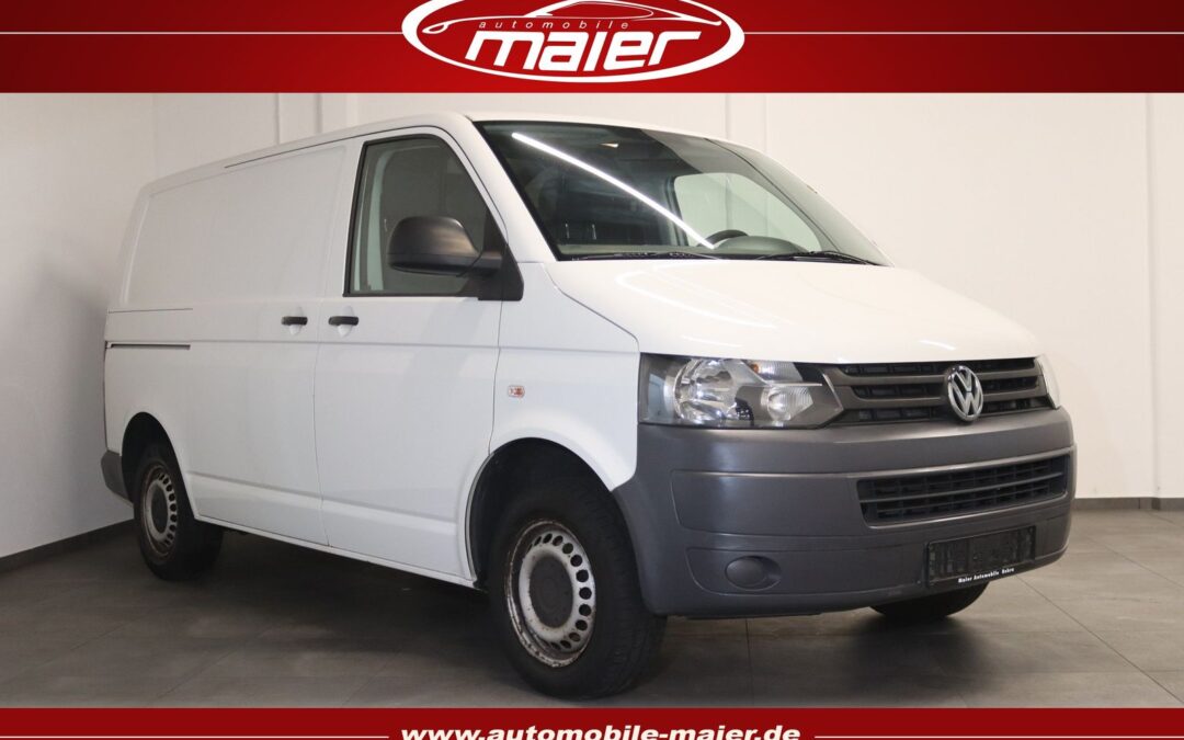 Volkswagen T5 Kasten 2.0 TDI – 3 Sitzer – AHK –