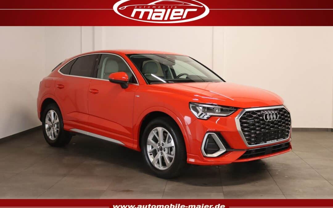 Audi Q3 Sportback 40 TFSI qu. S line-NAV-LED-360°-AHK