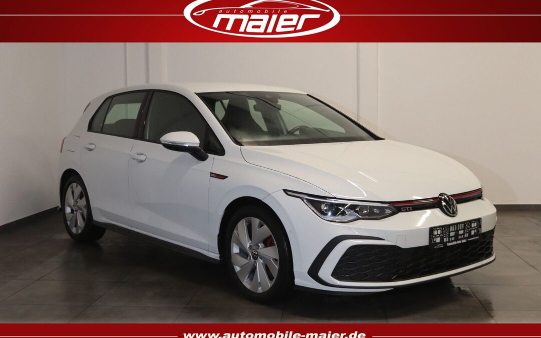 Volkswagen Golf VIII GTI DSG-Navi-LED-ACC-AHK-SIDE-KESSY-