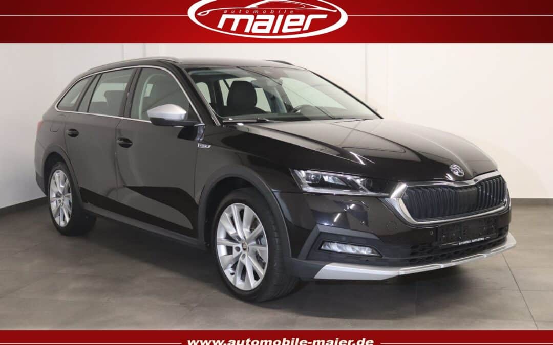 Skoda Octavia 2.0 TSI Scout 4×4-VIRT-NAV-AHK-LED-SHZ-