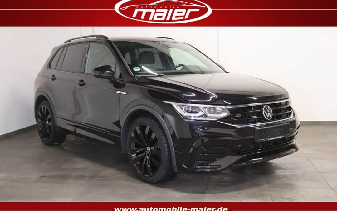 Volkswagen Tiguan 2.0 TDI R-Line Black-VIRT-NAV-ACC-IQ-SIDE
