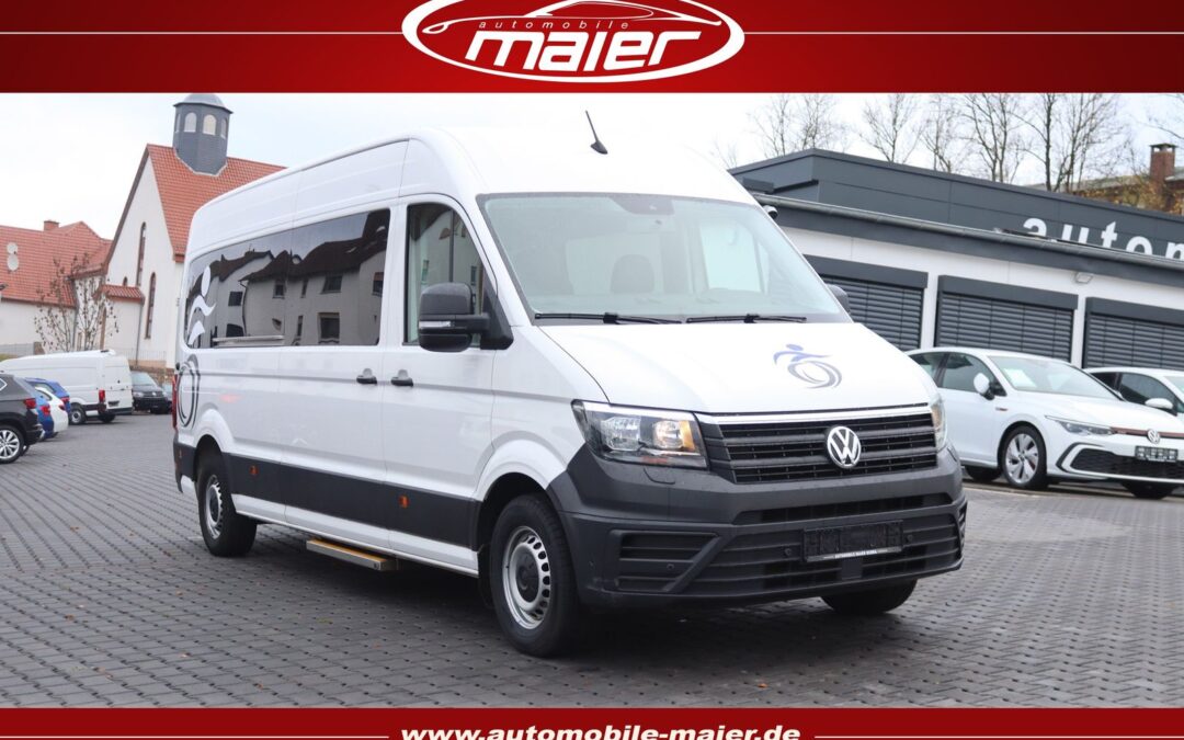 Volkswagen Crafter Kasten 35 lang Hochdach-Rollstuhlrampe-