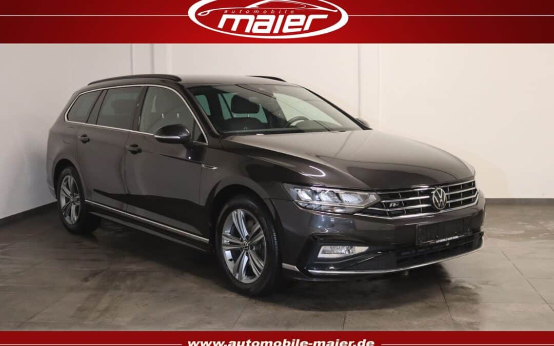 Volkswagen Passat Var. 2.0 TSI R-Line-Virtual-360°-LED-KAM-