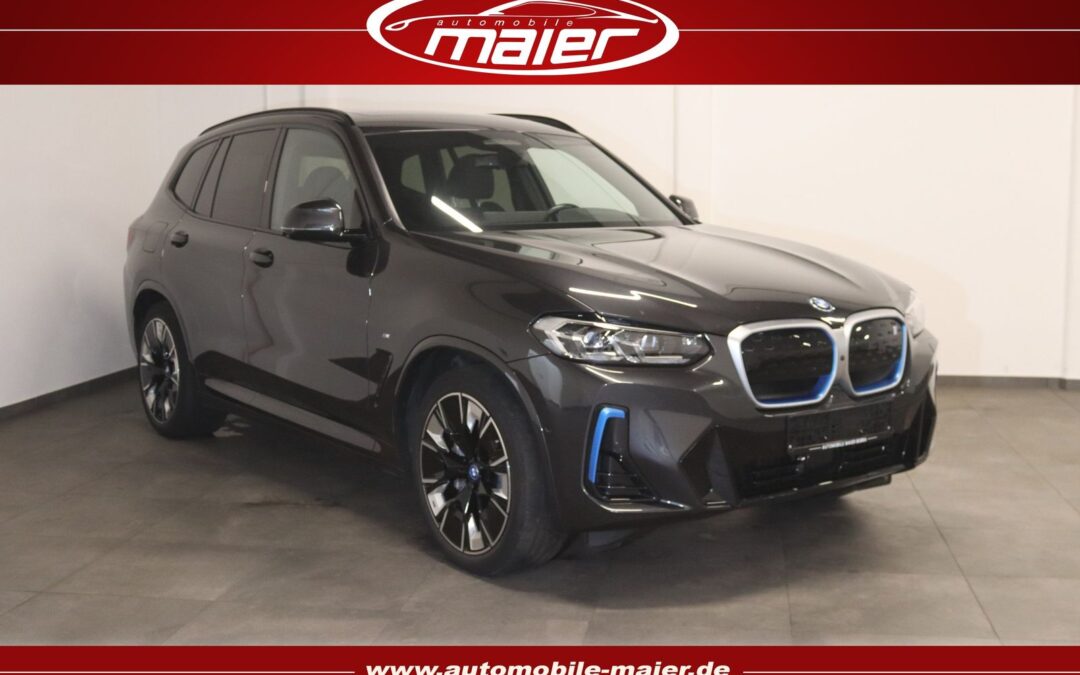 BMW iX3 M Sport Shadow Fast Charger Pano-H&K-360-AHK