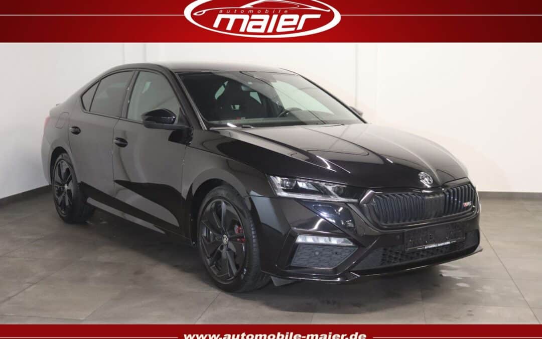 Skoda Octavia 2.0 TDI RS Limo-Virtual-NAV-AHK-LED-SHZ-