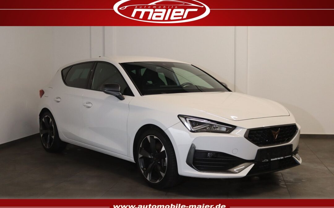 Cupra Leon 1.4 e-Hybrid-NAV-LED-ACC-APPS-KEYLESS-SPUR-