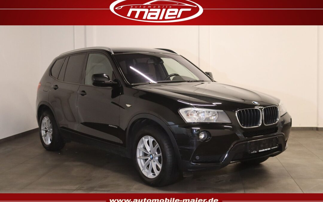 BMW X3 xDrive20d M-Lenkrad-Navi-Leder-SHZ-PDC-KESSY-