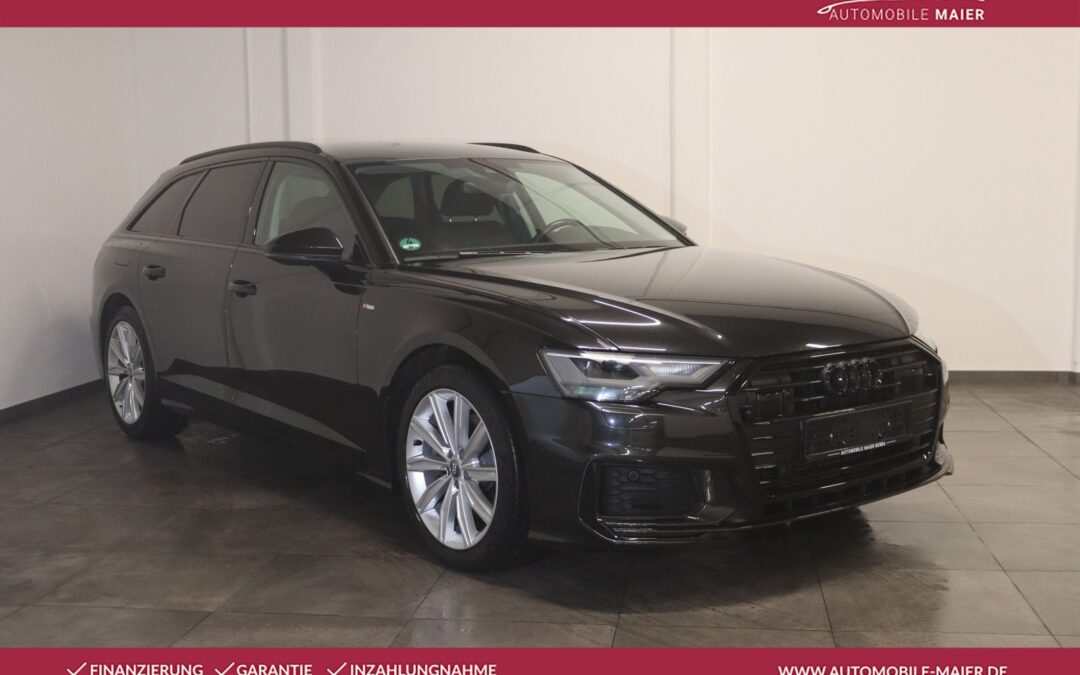 Audi A6 Av. 45 TFSI S line Black-NAV-LED-ACC-AHK-B&O-