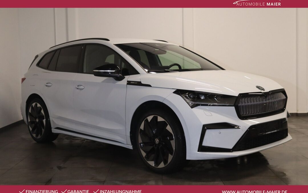 Skoda Enyaq 80 x SportLine-NAV-MATRIX-KESSY-KAMERA-WP-