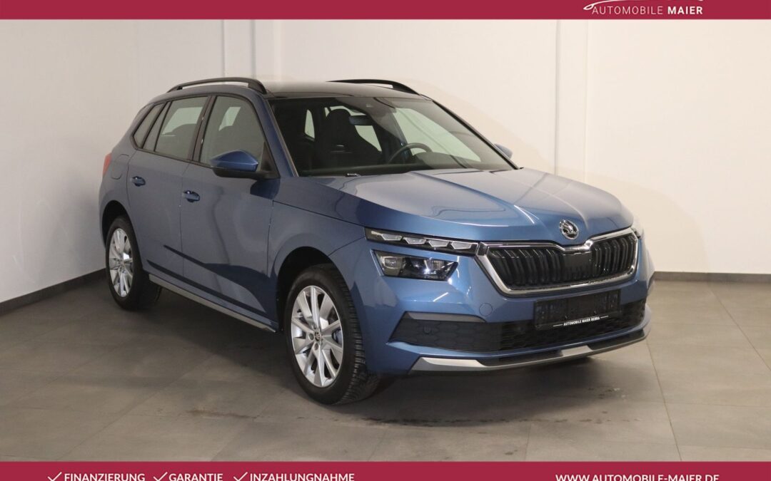 Skoda Kamiq TSI Style-Virtual-Pano-Navi-Kamera-LED-SHZ