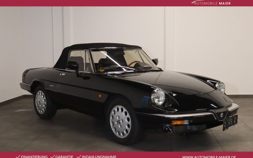 Alfa Romeo Spider 1.6 Cabrio -Top Zustand -Note 2+ -1.Hand