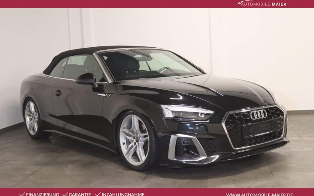 Audi A5 Cabrio 40 TFSI S line-VIRT-NAV-KAM-MATRIX-