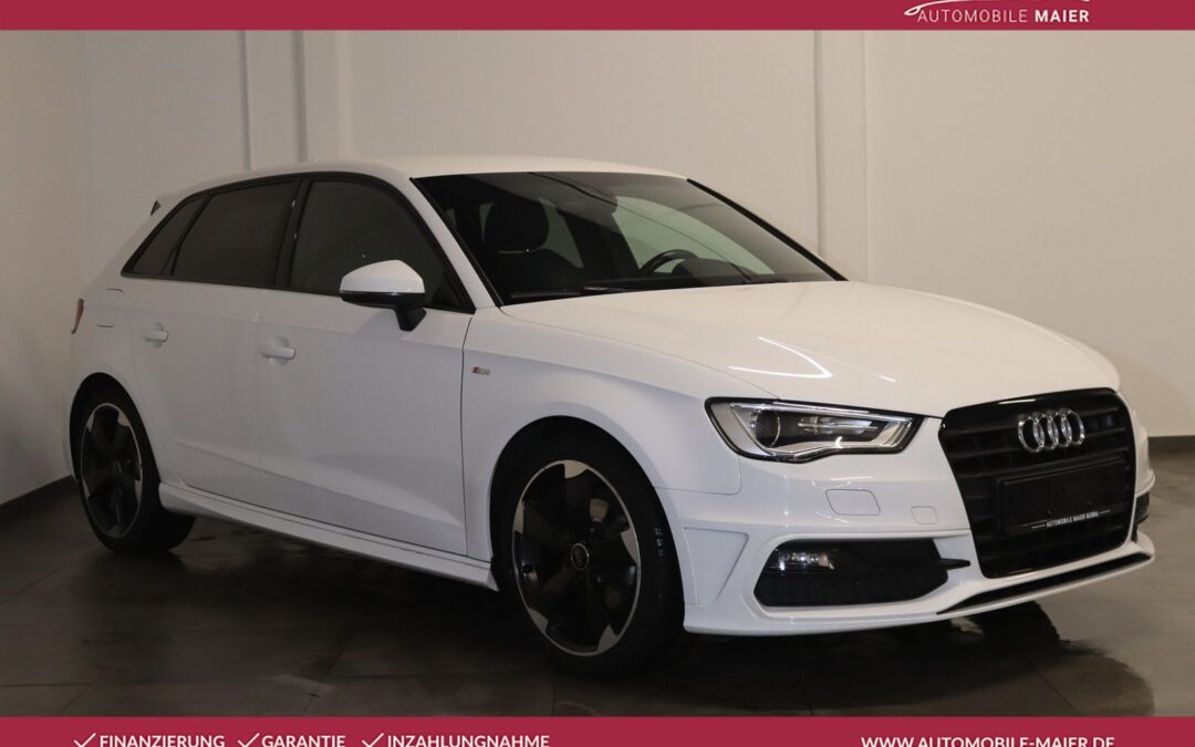Audi A3 TFSI Sportback S-Line-NAVI-XENON-B&O-PDC-SHZ-