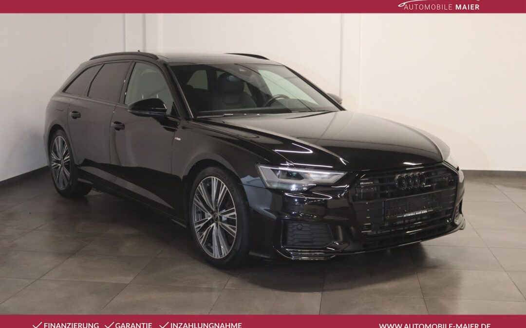 Audi A6 Av. 55 TFSI qu. S line Black-NAV-LED-PANO-HUD
