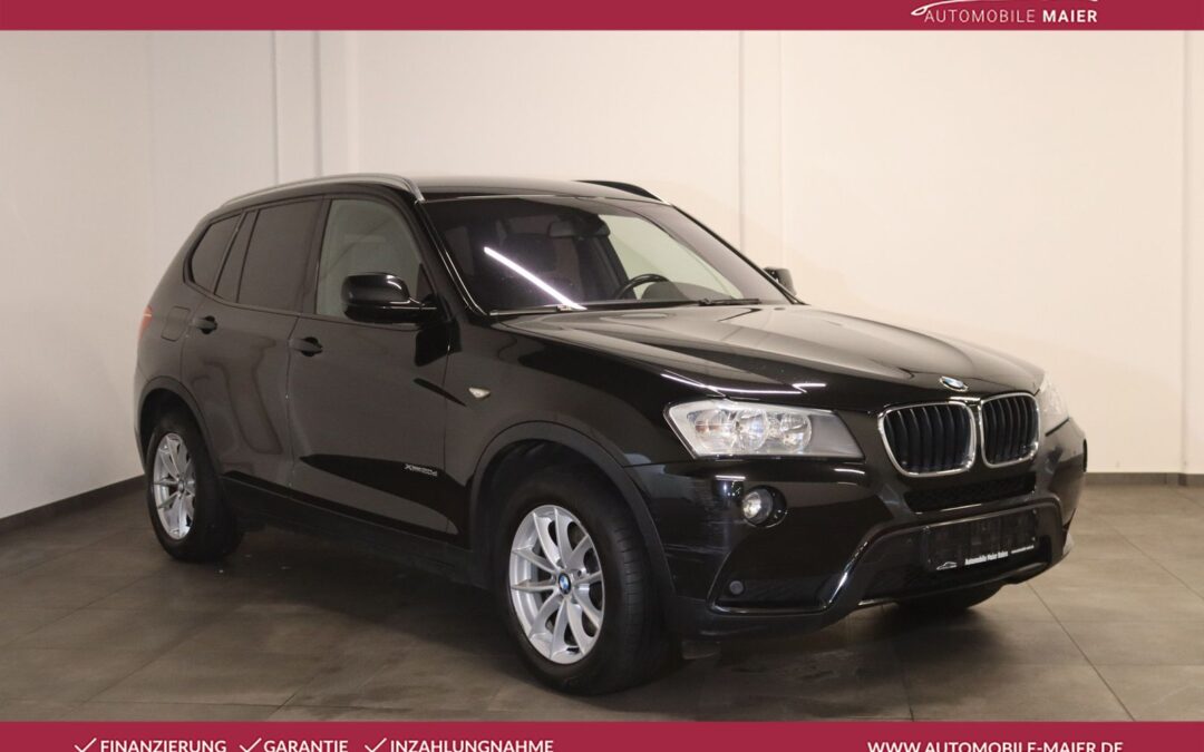 BMW X3 xDrive20d M-Lenkrad-Navi-Leder-SHZ-PDC-KESSY-