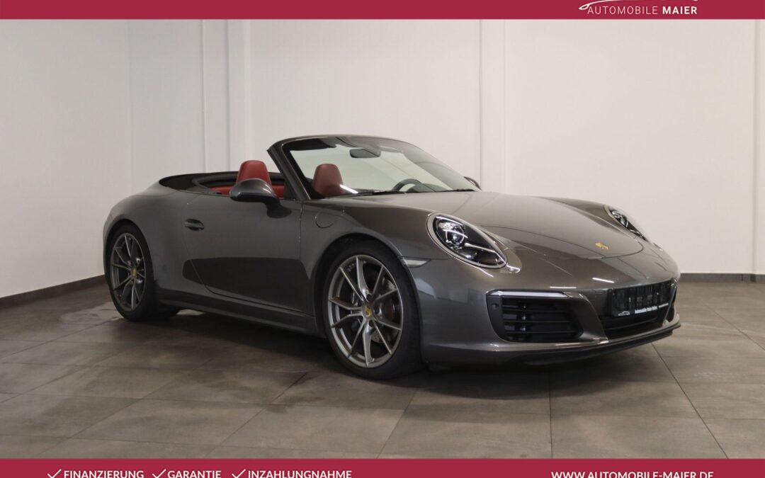Porsche 991 911 Carrera 4 Cabriolet-Xenon-Navi-Approved-