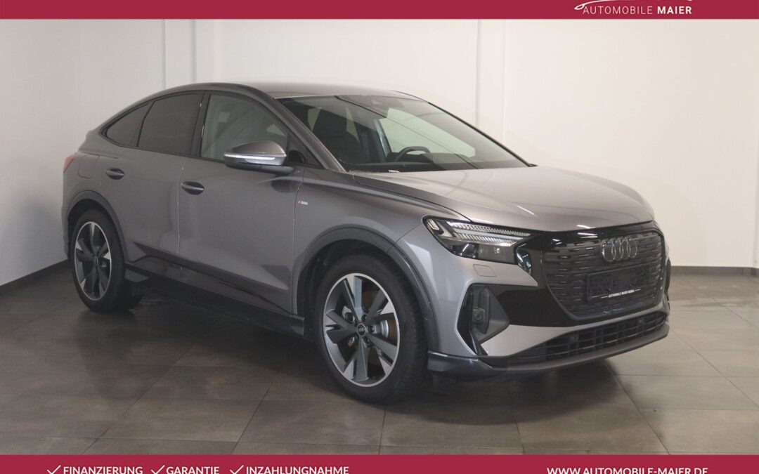 Audi Q4 50 e-tron quattro S line-MATRIX-KAMERA-NAV-