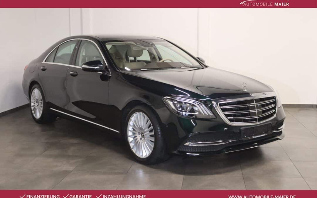 Mercedes-Benz S 400 4M- 360°-Soft-Pano-Burmester-Luft-HUD-AHK-