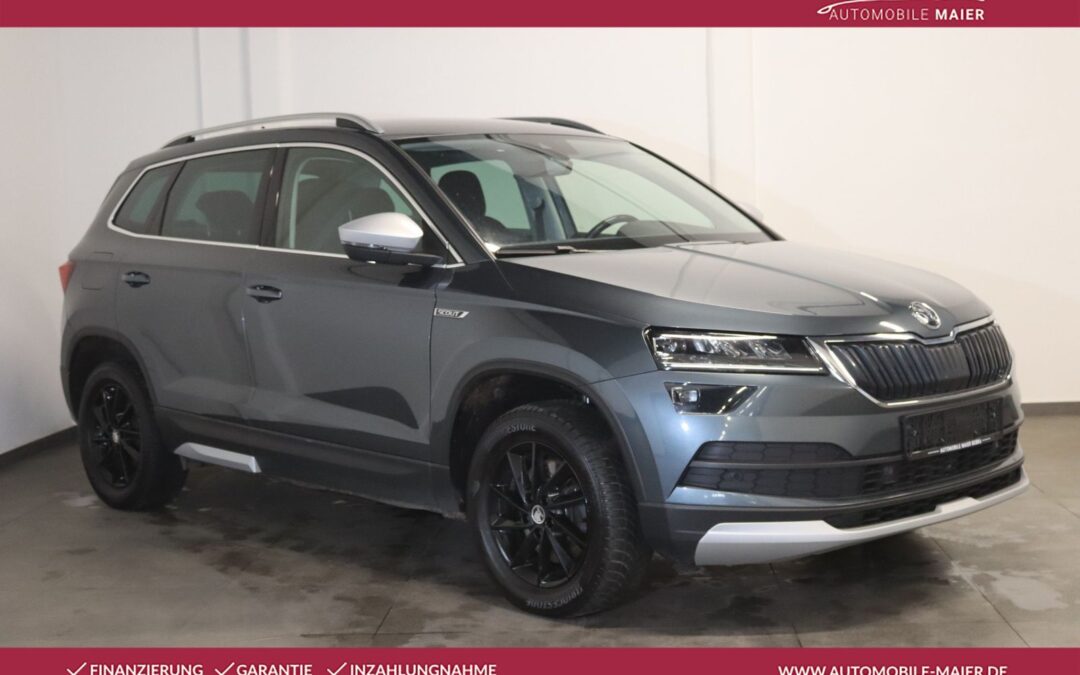 Skoda Karoq 2.0 TDI DSG 4×4 Scout-NAV-LED-AHK-KESSY-