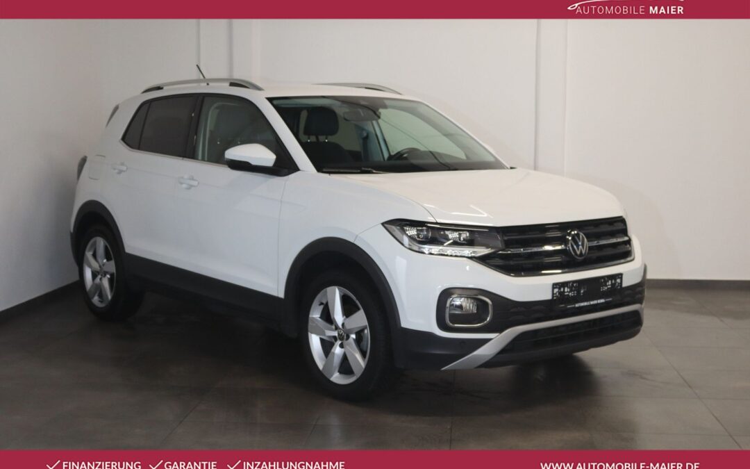 Volkswagen T-Cross TSI Style-Virtual-Navi-LED-SHZ-PDC-DAB-