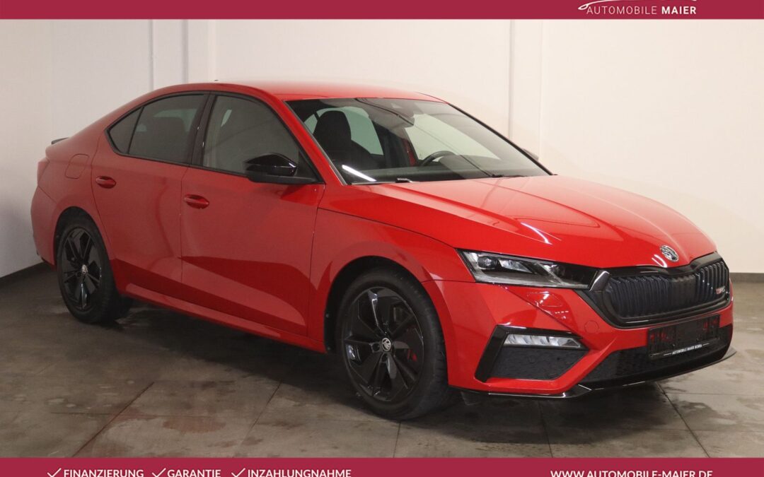 Skoda Octavia Limo RS 4×4-NAV-MATRIX-HUD-KAMERA-ACC-