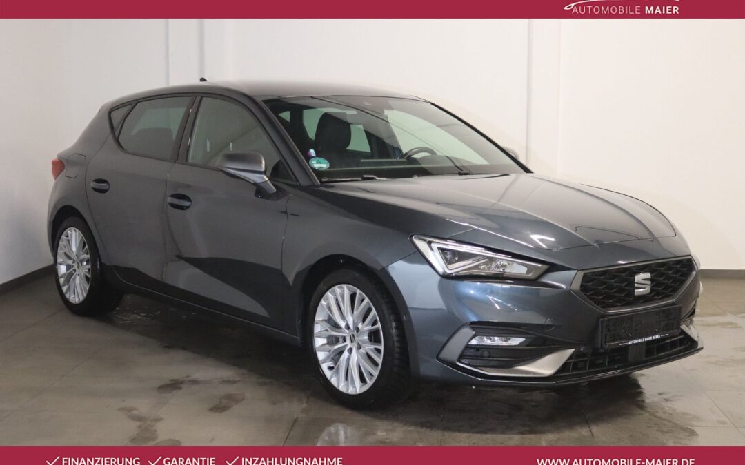 Seat Leon 1.5 TSI FR-Virtual-Navi-LED-ACC-SHZ-KESSY-