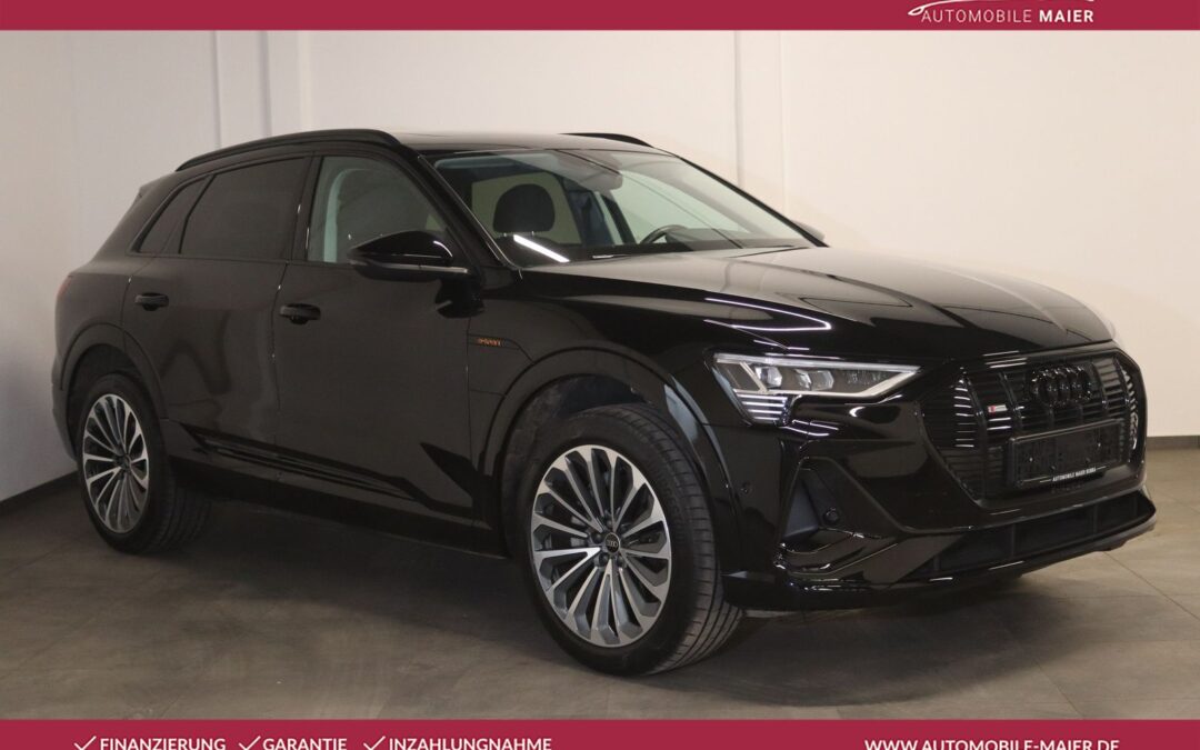 Audi e-tron 55 qu. S line Black-NAV-MATRIX-PANO-KAM-