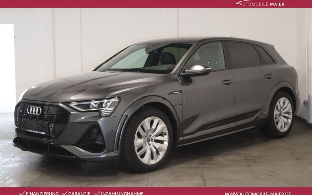 Audi e-tron S qu. Black-B&O-360°-KESSY-LED-NAV-LUFT-