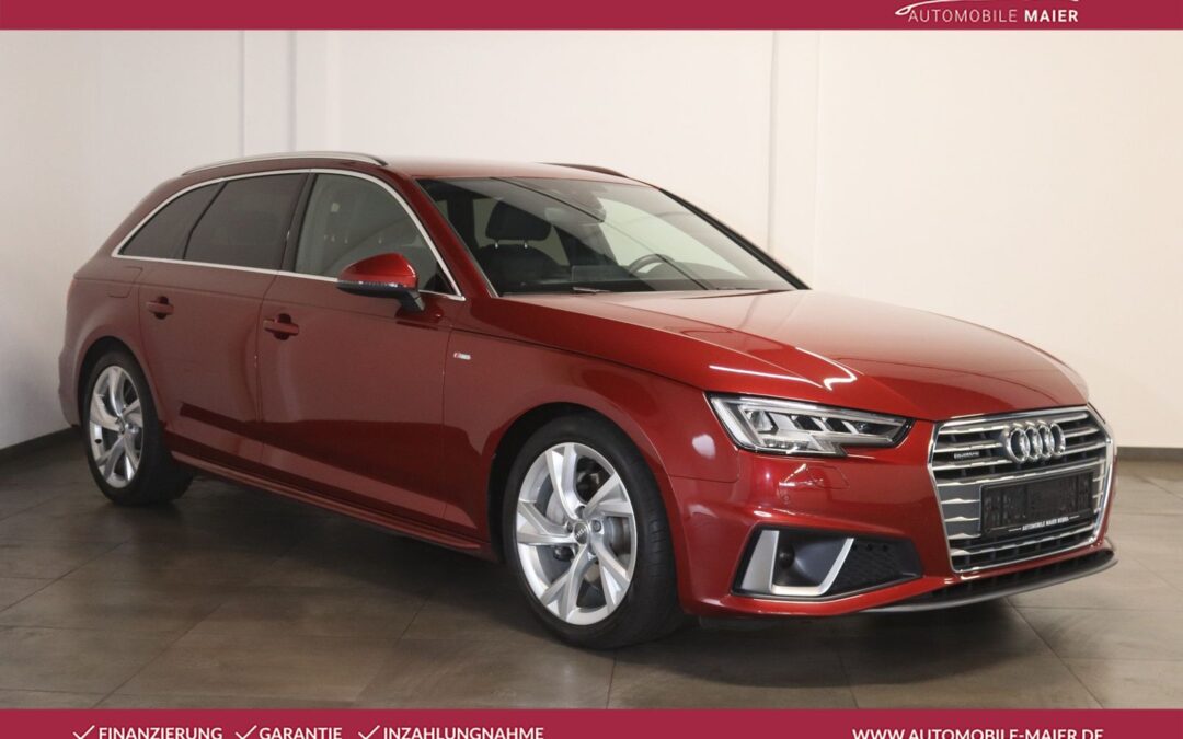 Audi A4 40 TDI qu. S line Plus-MATRIX-AHK-B&O-KAM-NAV