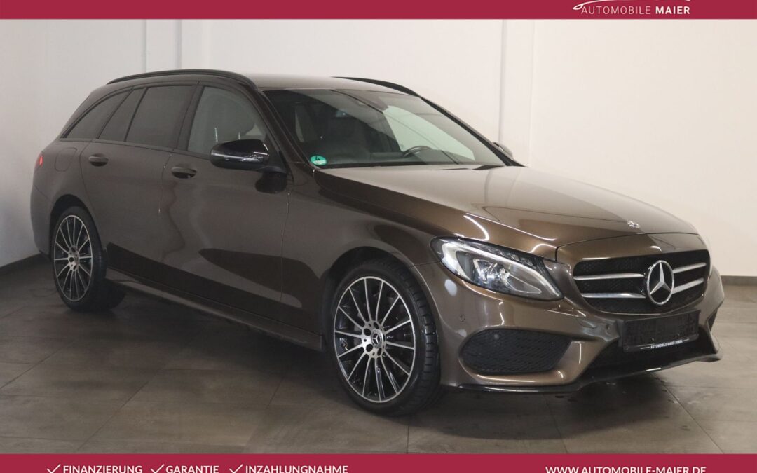 Mercedes-Benz C 250 d T 4M. AMG Night-NAV-LED-AHK-TOTW.-LEDER-