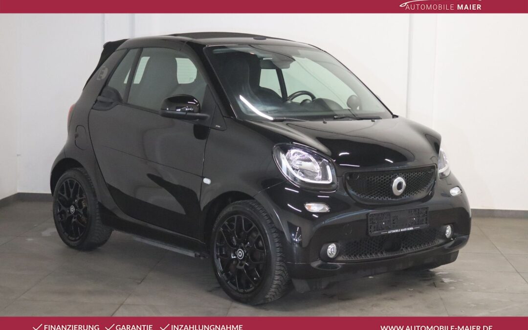 Smart fortwo Cabrio electric drive-Leder-SHZ-Klimaa-