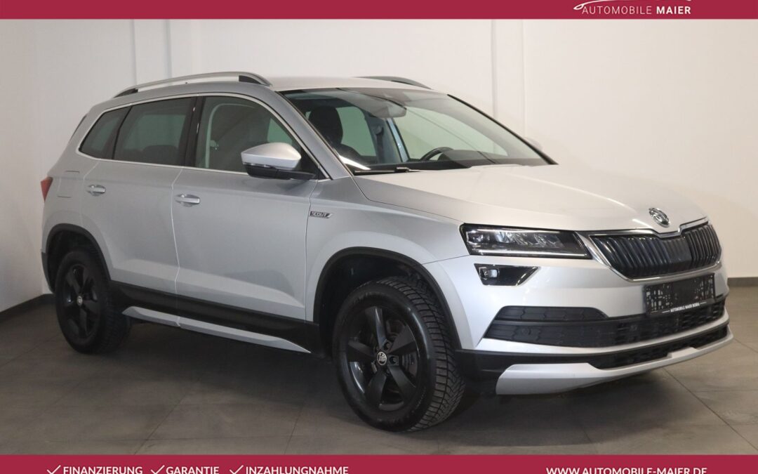 Skoda Karoq 2.0 TDI DSG Scout 4×4-Navi-AHK-LED-SHZ-PDC