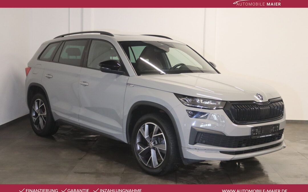 Skoda Kodiaq SportLine-Virtual-Navi-Pano-LED-ACC-KESSY