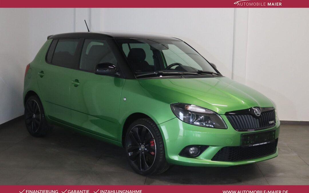 Skoda Fabia 1.4 TSI DSG RS-GSD-KLIMAA.-SHZ-PDC-MFL-
