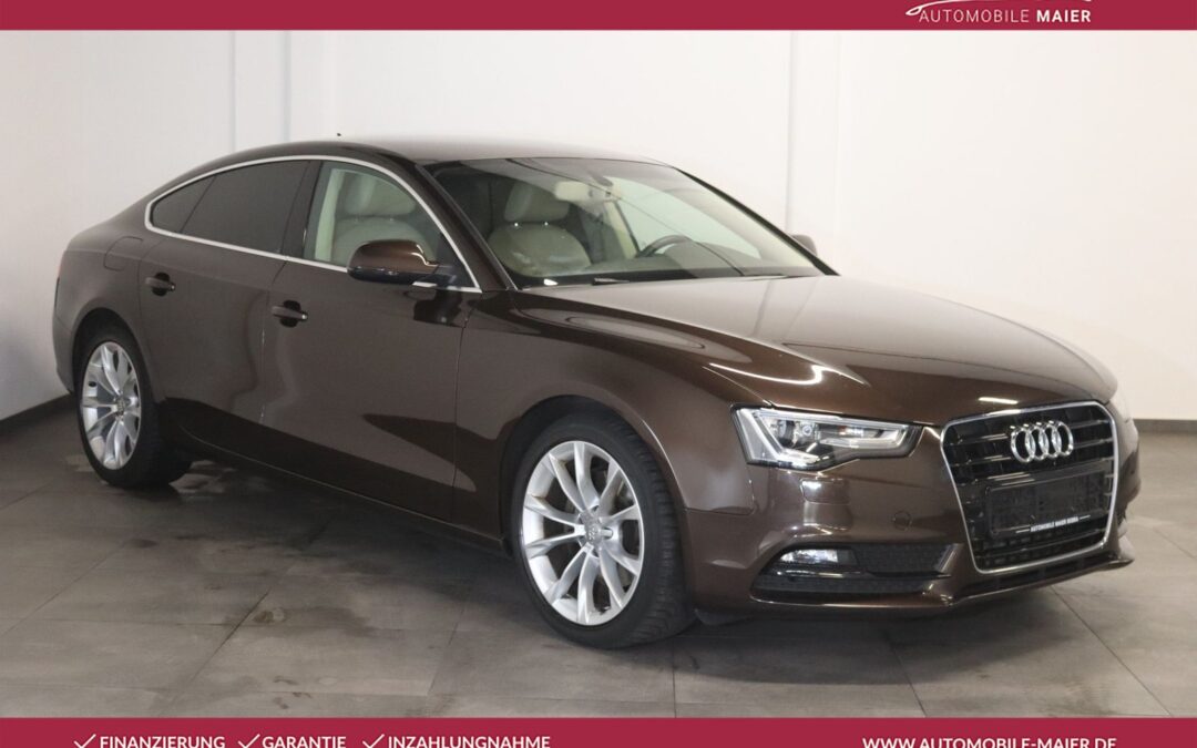 Audi A5 3.0 TDI Sportback-Xenon-Navi-Leder-SHZ-PDC-