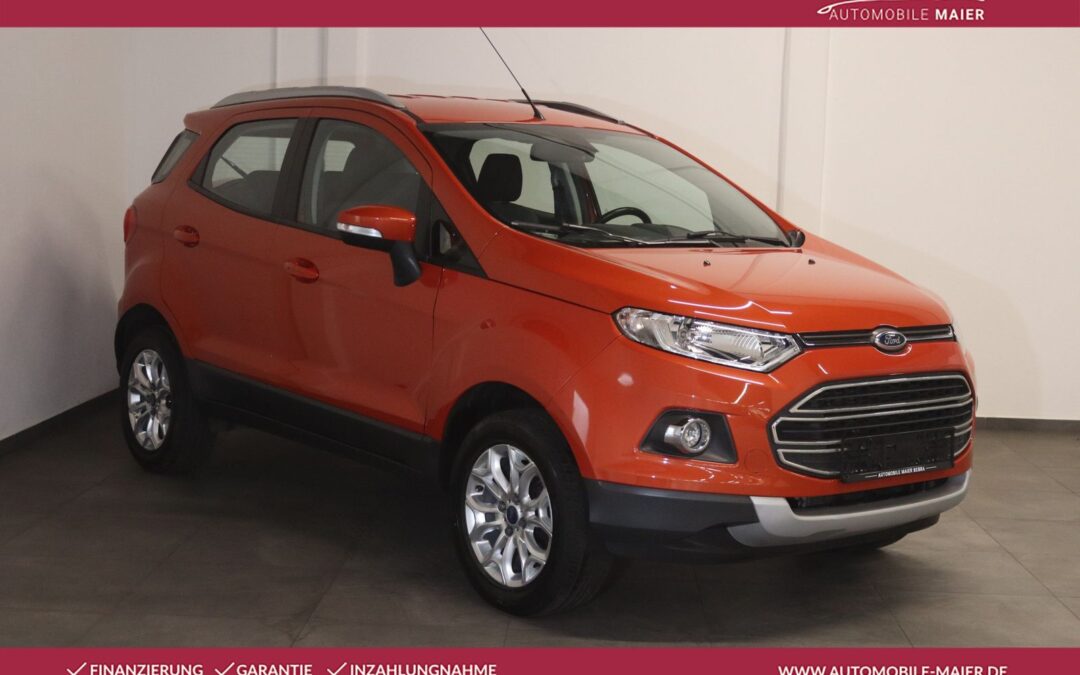 Ford EcoSport EcoBoost Titanium-KLIMAA.-PDC-KESSY-MFL