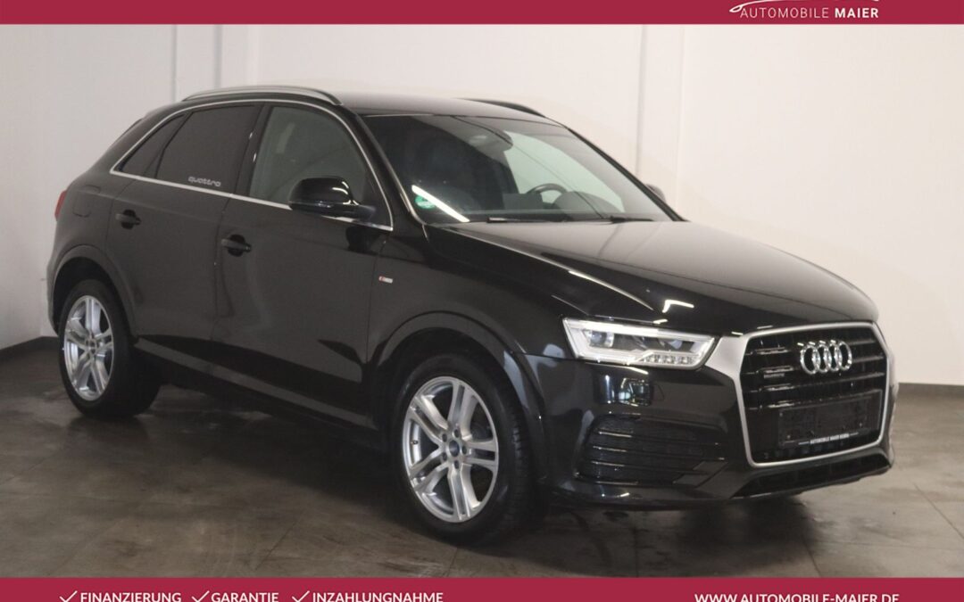 Audi Q3 2.0 TDI S line qu.-Navi-AHK-LED-SHZ-PDC-KESSY