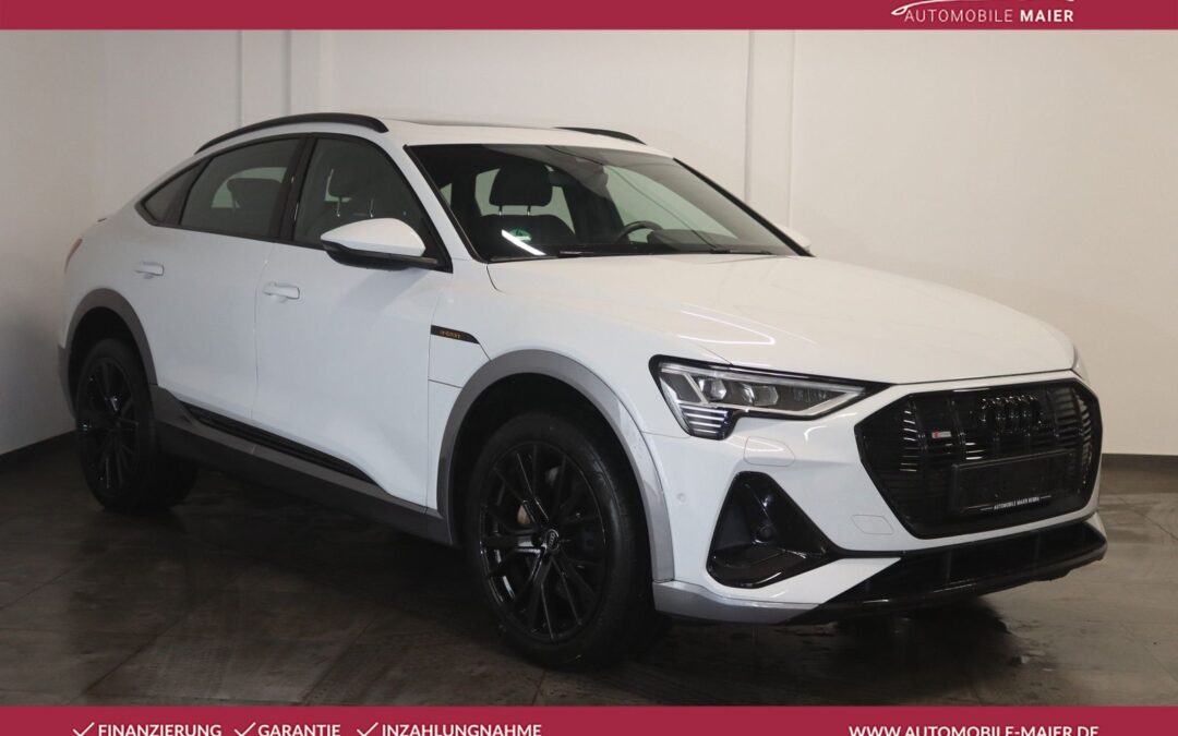 Audi e-tron Sportback 55 qu. S line-PANO-AHK-SHZ-