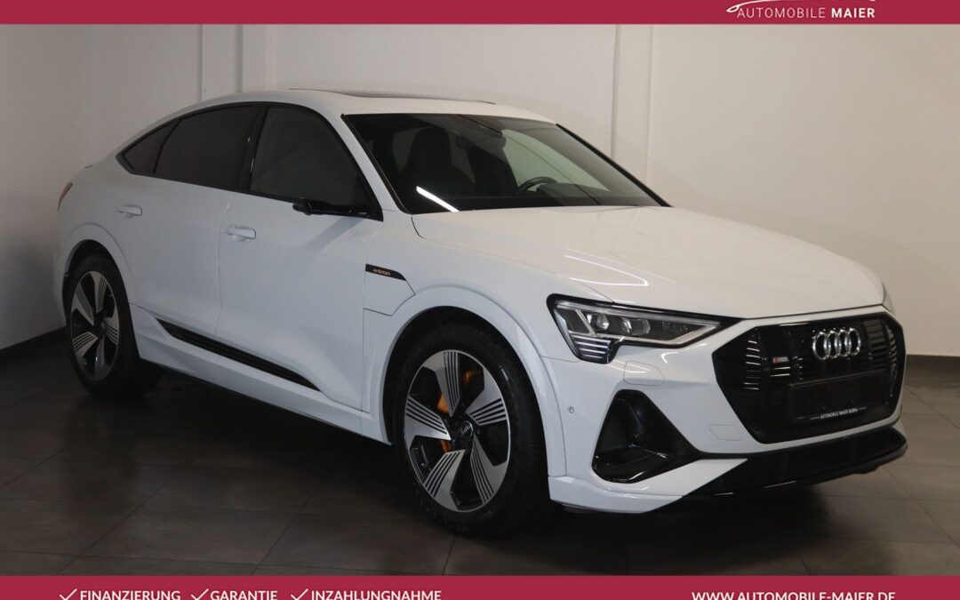 Audi e-tron Sportback 55 qu. S line-PANO-MATRIX-HUD-