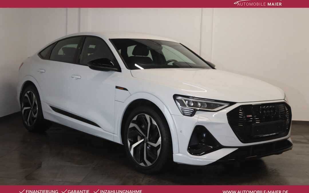 Audi e-tron Sportback 55 qu. S line-LUFT-NAV-KAM-